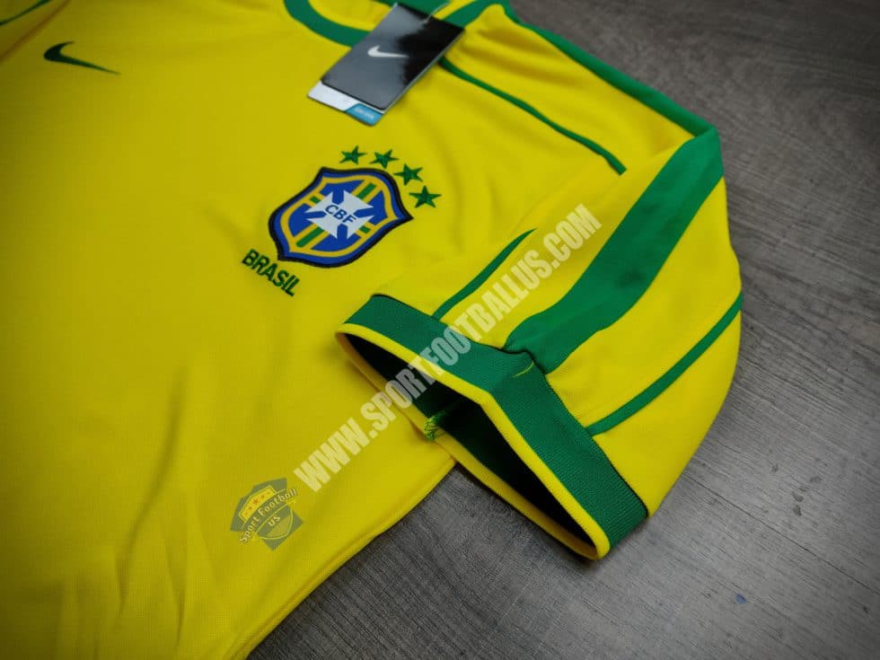 Retro Brazil Home FIFA World Cup 1998_4