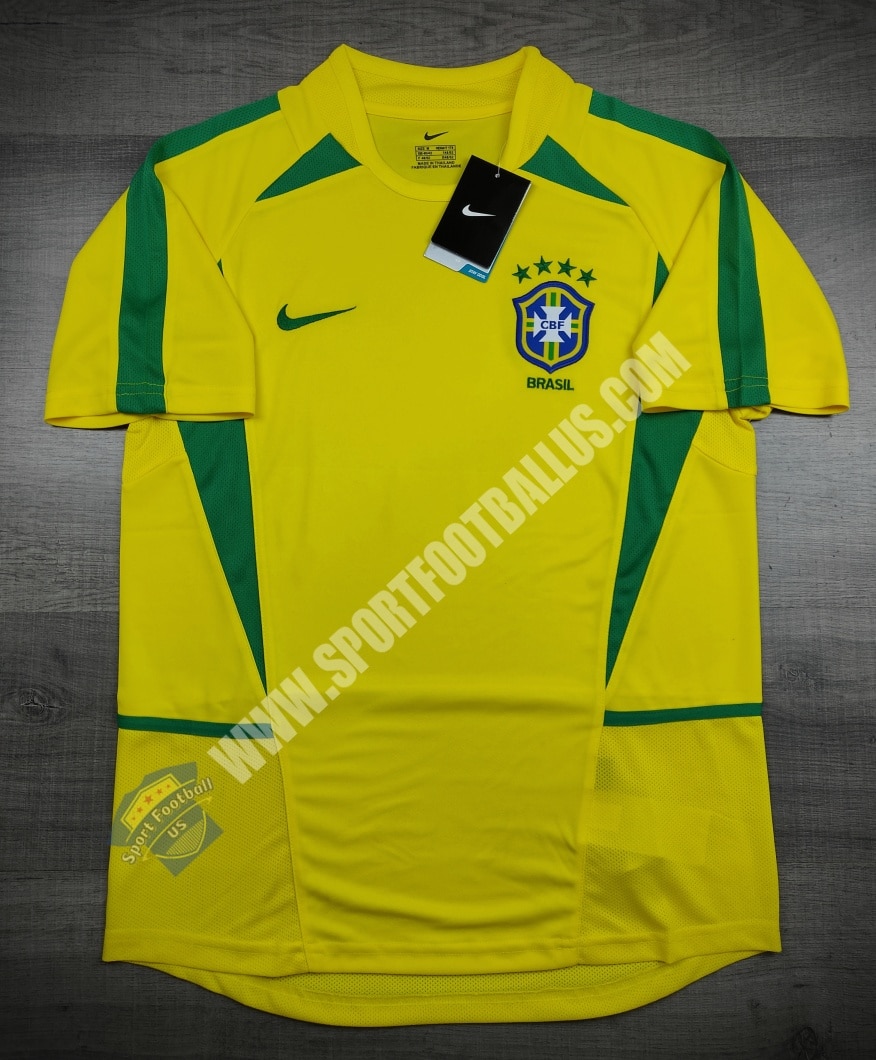 Retro Brazil Home WINNER FIFA World Cup 2002_1