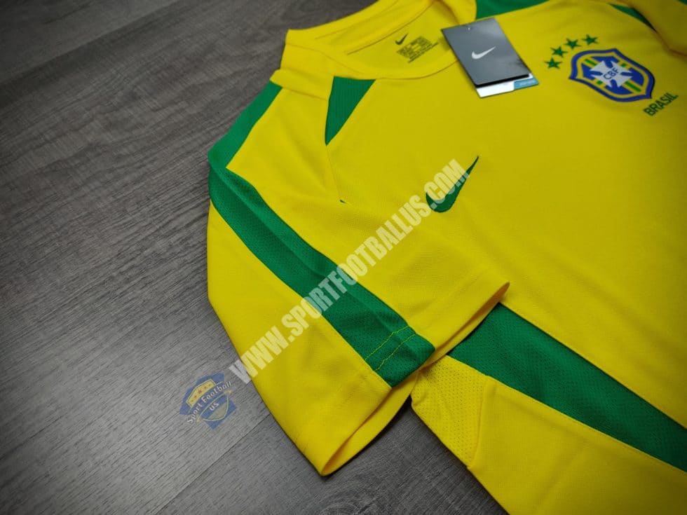 Retro Brazil Home WINNER FIFA World Cup 2002_3