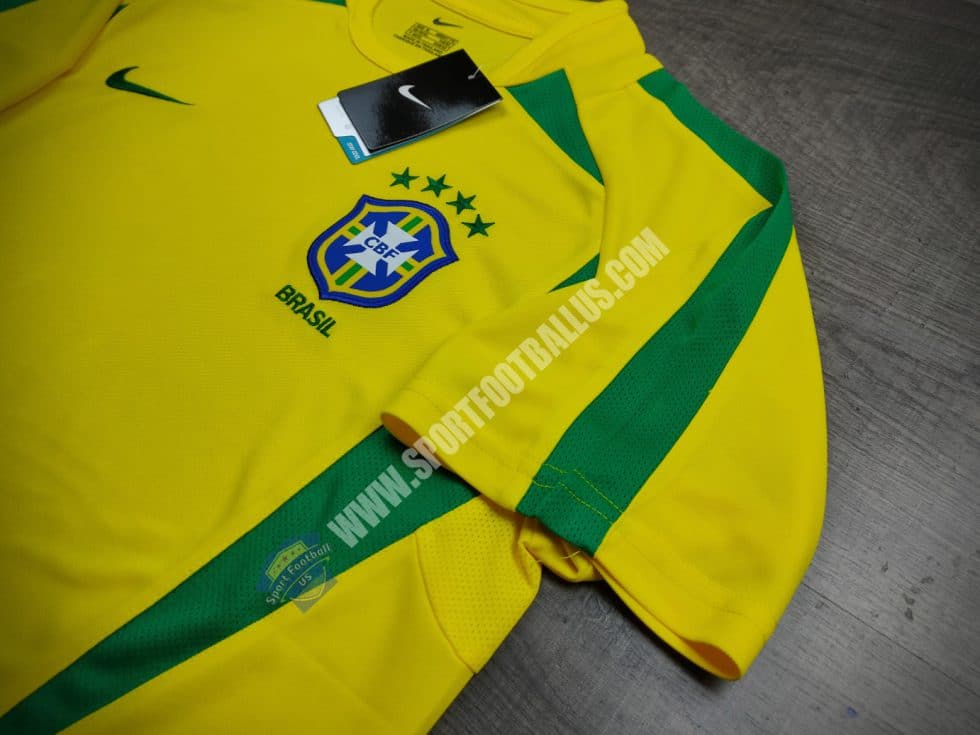 Retro Brazil Home WINNER FIFA World Cup 2002_4