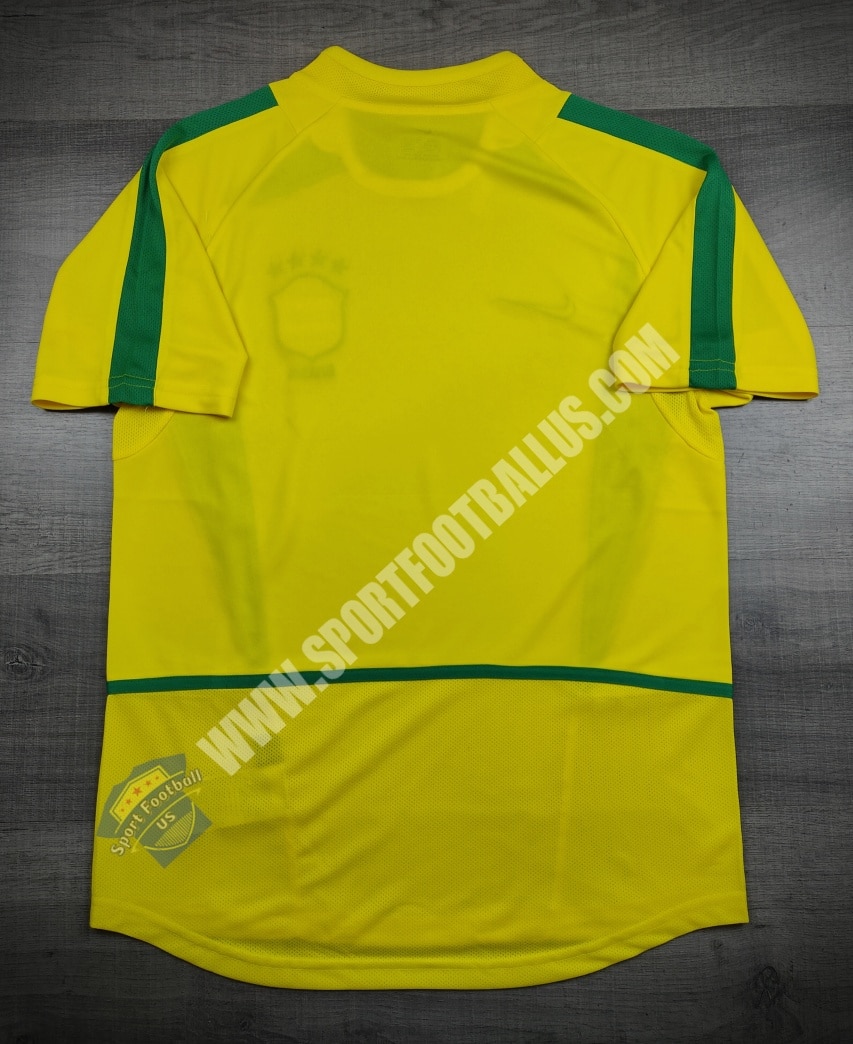 Retro Brazil Home WINNER FIFA World Cup 2002_5