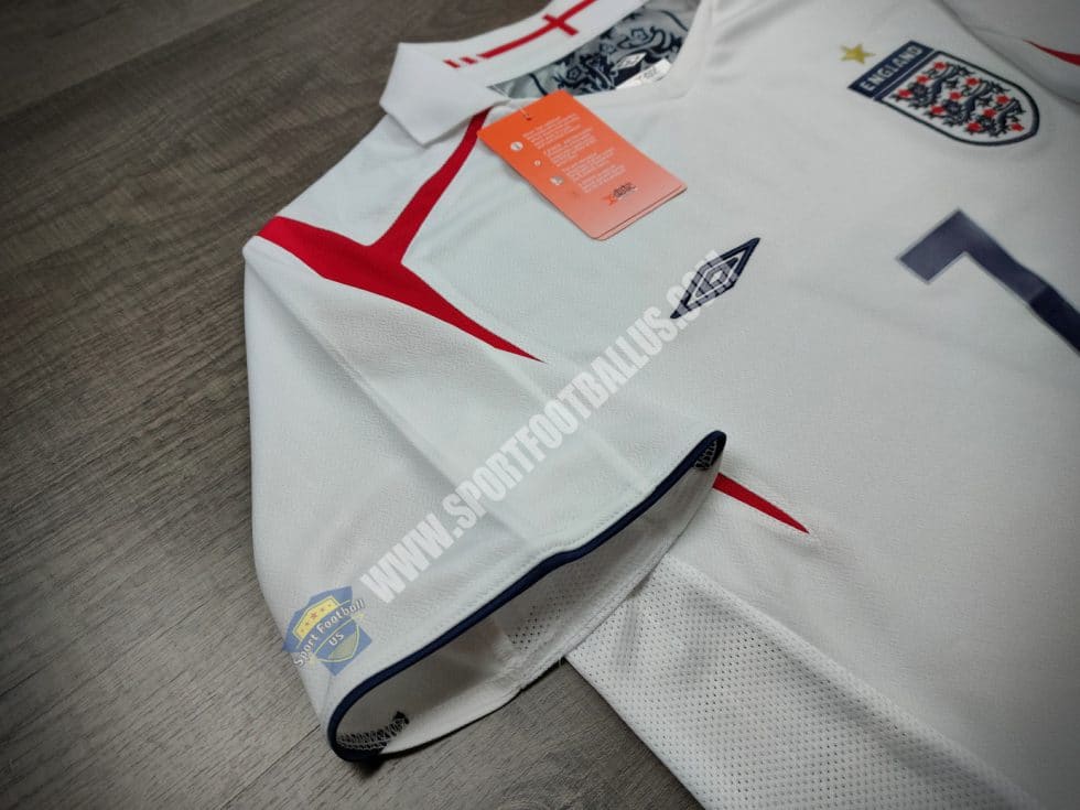 Retro England Home FIFA World Cup 2006 7 BECKHAM_3