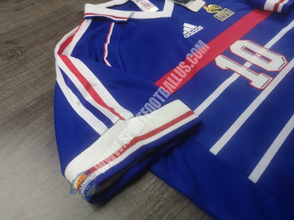 Retro France Home Champ Worldcup 1998 10 ZIDANE_03