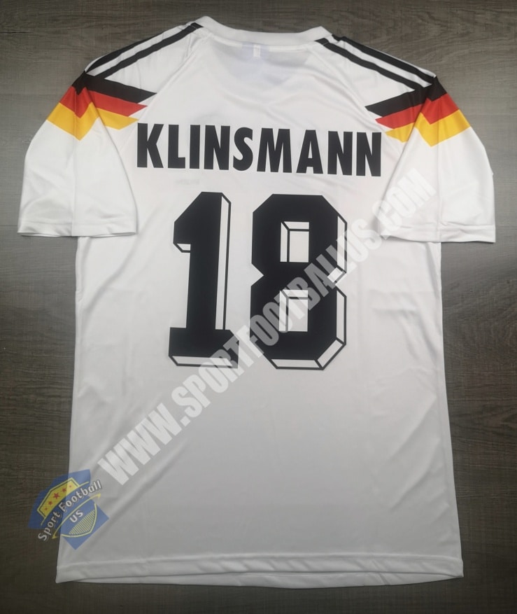 Retro Germany Home FIFA Worldcup 1990 18 KLINSMANN_01