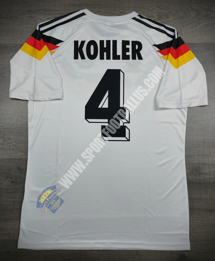 Retro Germany Home FIFA Worldcup 1990 4 KOHLER_01
