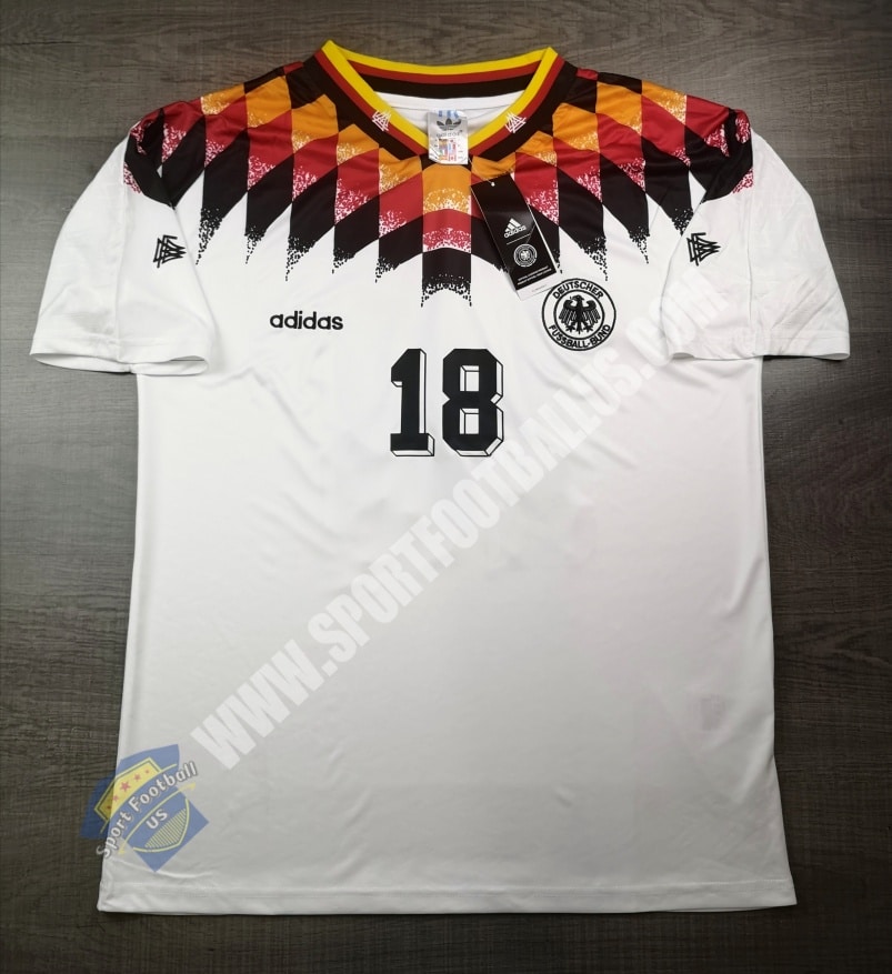 Retro Germany Home FIFA Worldcup 1994 18 KLINSMANN_01