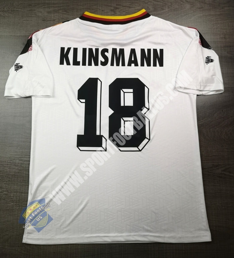 Retro Germany Home FIFA Worldcup 1994 18 KLINSMANN_05