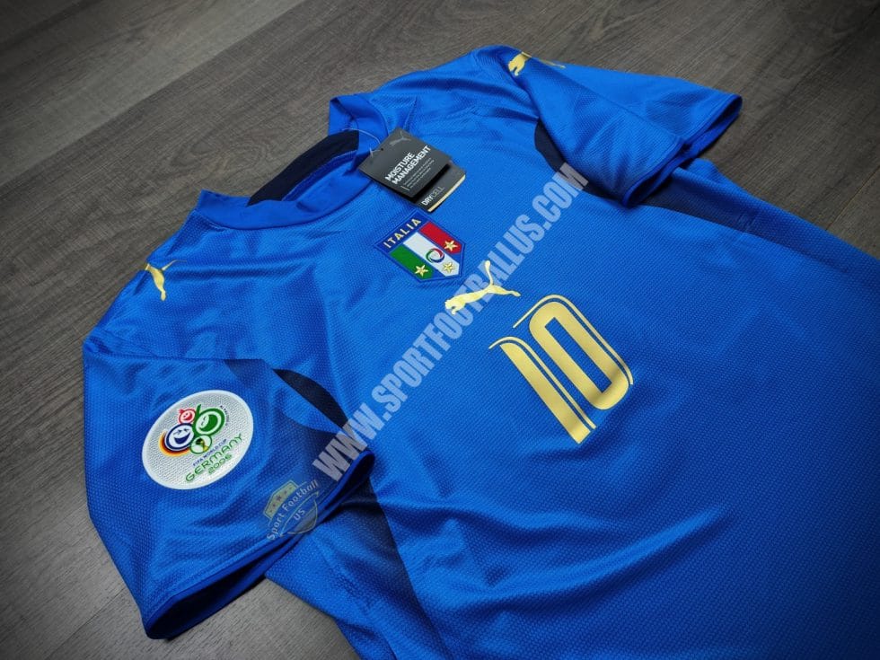 Retro Italy Home Champ Worldcup 2006 10 TOTTI_02