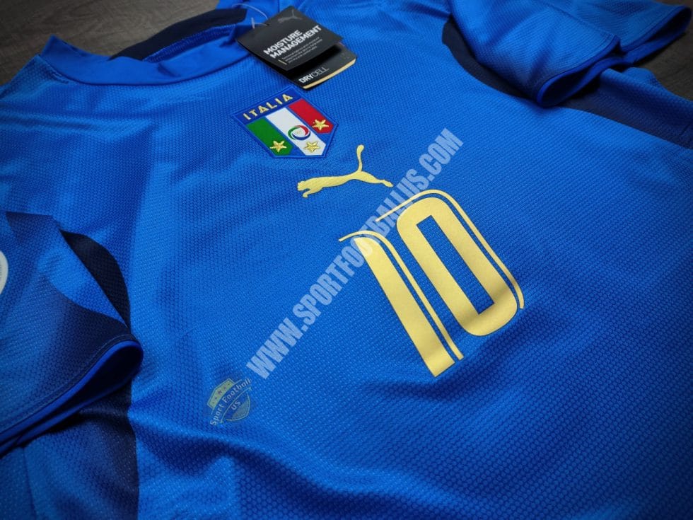 Retro Italy Home Champ Worldcup 2006 10 TOTTI_05