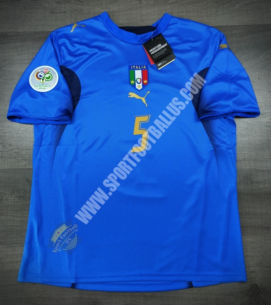 Retro Italy Home Champ Worldcup 2006 5 CANNAVARO_01