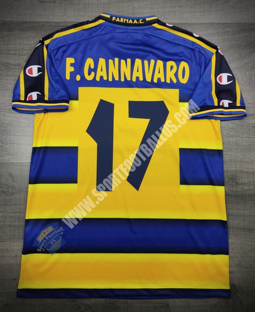 Retro - Parma Home 2001-02 17 CANNAVARO_01