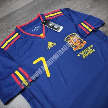 Retro Spain Away WINNER FIFA World Cup 2010 7 DAVID VILLA_02