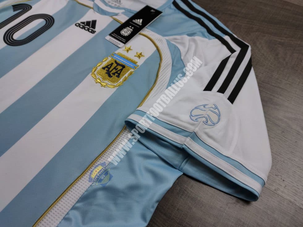 Retro Argentina Home FIFA Worldcup 2006 10 MARADONA_04