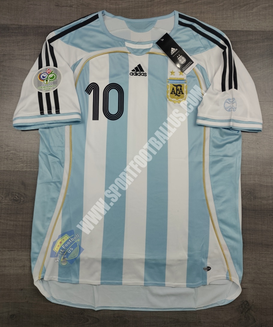 Retro Argentina Home FIFA Worldcup 2006 10 RIQUEME_01