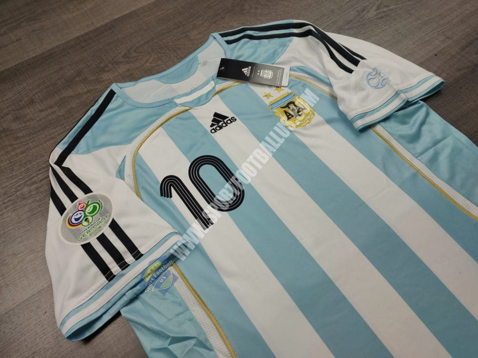 Retro Argentina Home FIFA Worldcup 2006 10 RIQUEME_02