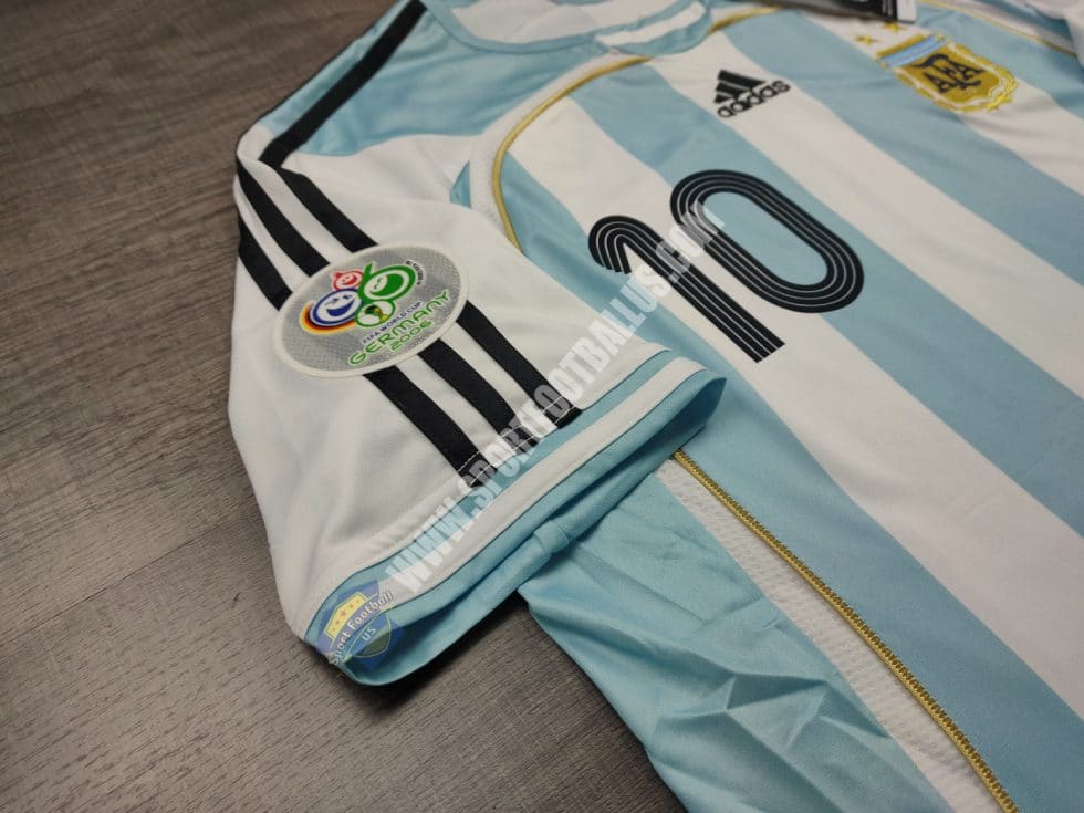 Retro Argentina Home FIFA Worldcup 2006 10 RIQUEME_03