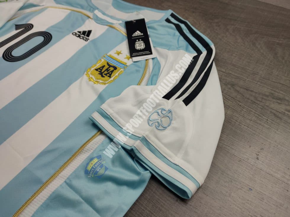 Retro Argentina Home FIFA Worldcup 2006 10 RIQUEME_04