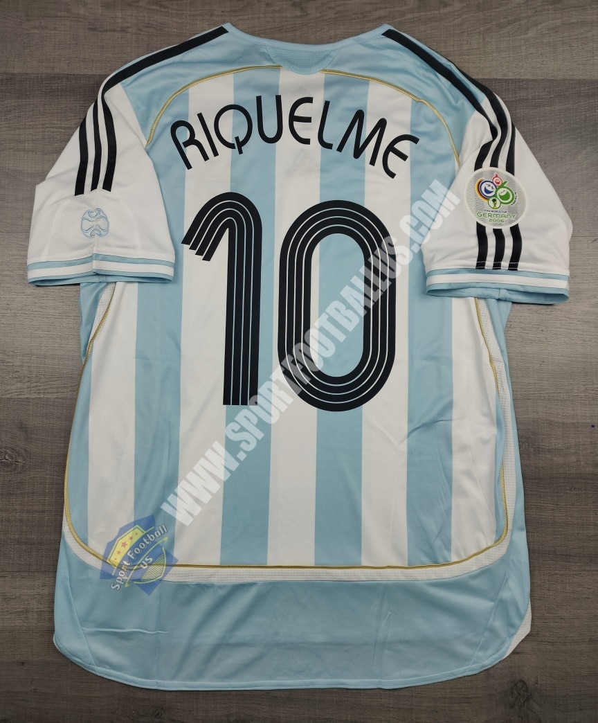 Retro Argentina Home FIFA Worldcup 2006 10 RIQUEME_05