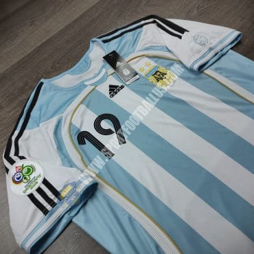 Retro Argentina Home FIFA Worldcup 2006 19 MESSI_02