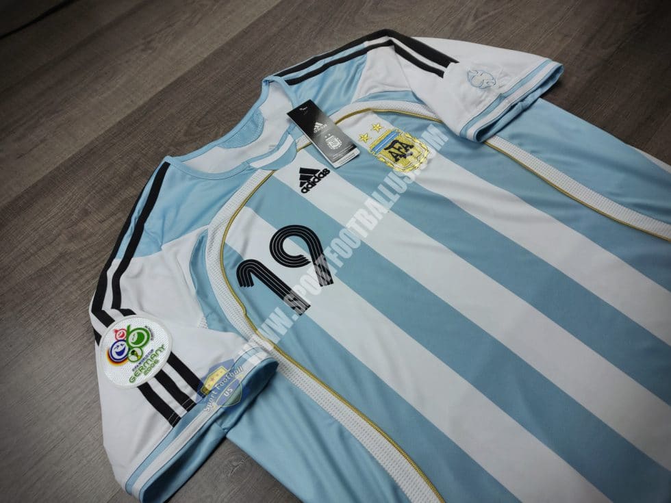 Retro Argentina Home FIFA Worldcup 2006 19 MESSI_02