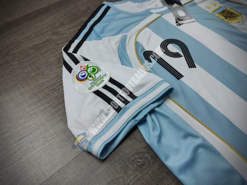 Retro Argentina Home FIFA Worldcup 2006 19 MESSI_03
