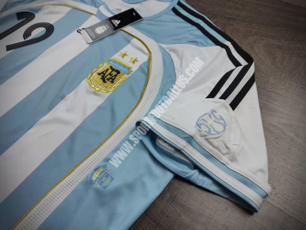 Retro Argentina Home FIFA Worldcup 2006 19 MESSI_04