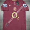 Retro Arsenal Home 2005-06 Complete with Highbury with Patches_01