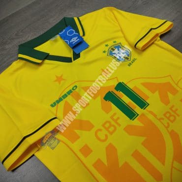 Retro Brazil Home Champion FIFA Worldcup 1994 11 ROMARIO_02