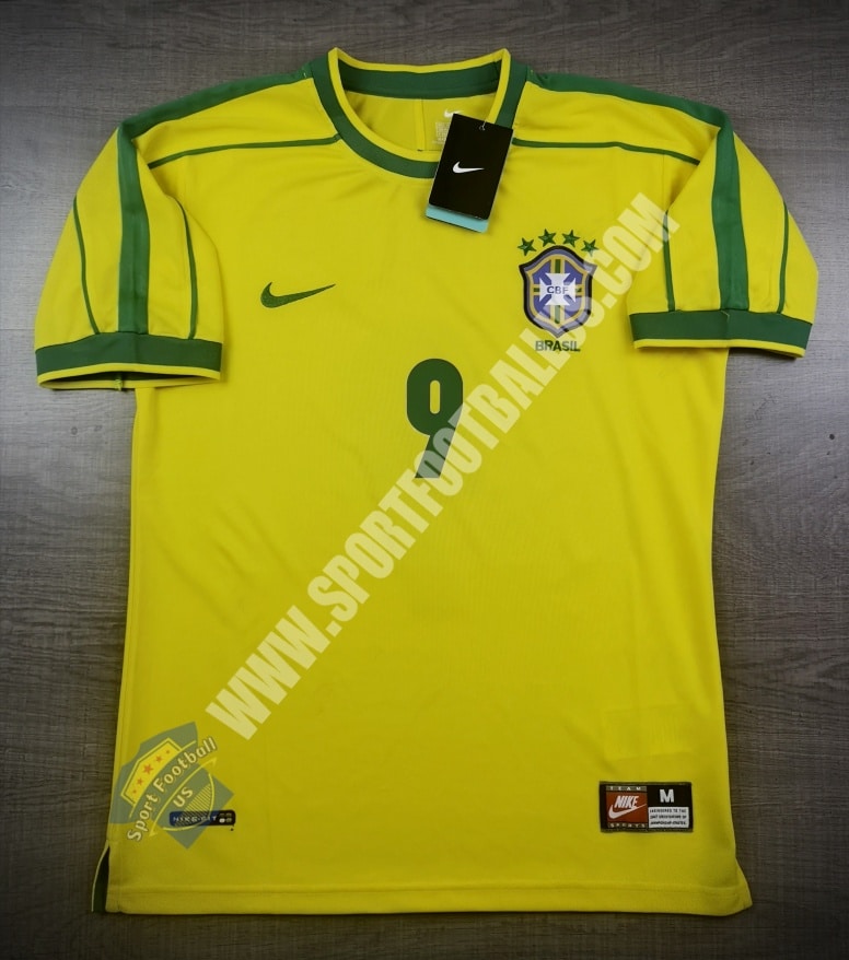 Retro Brazil Home Worldcup 1998 9 RONALDO_01