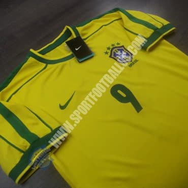 Retro Brazil Home Worldcup 1998 9 RONALDO_02