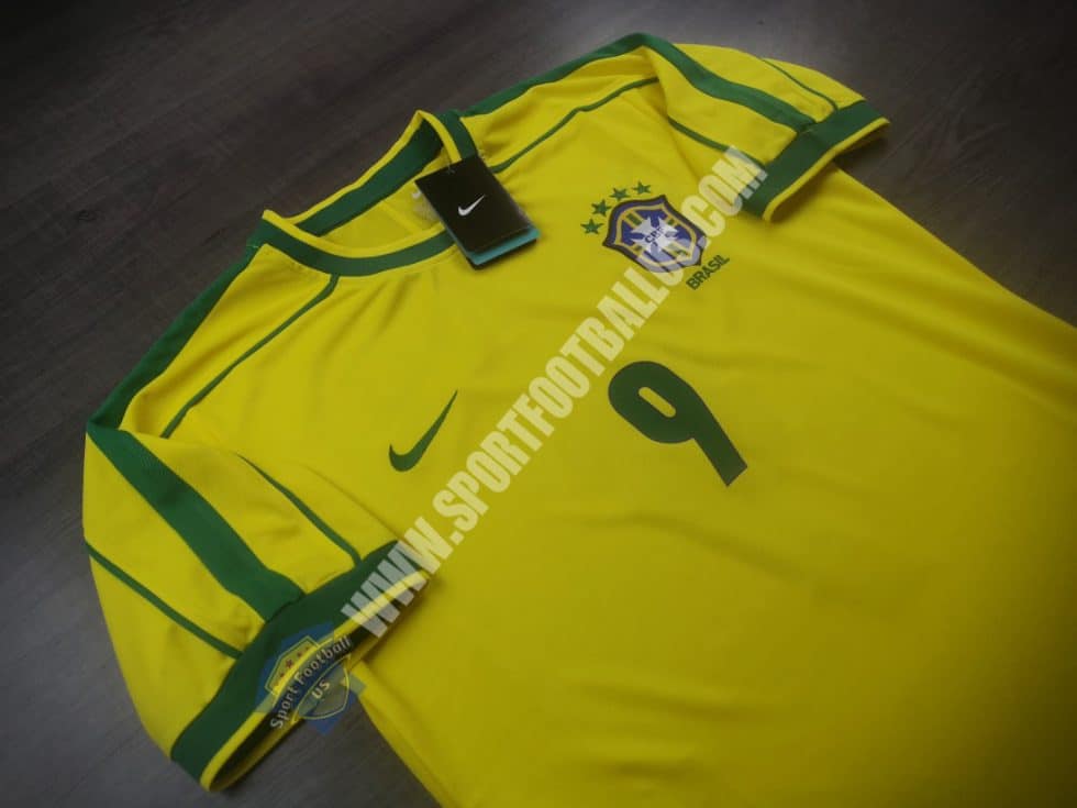 Retro Brazil Home Worldcup 1998 9 RONALDO_02