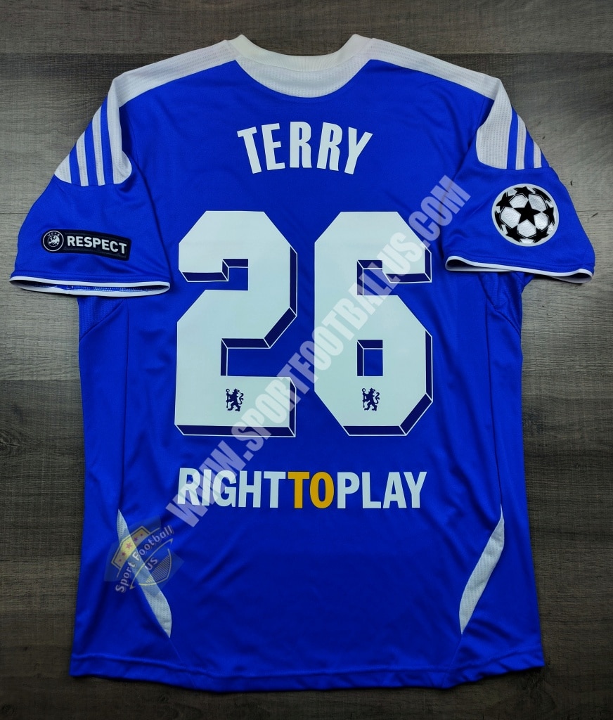 Retro Chelsea Home 2011-12 Champion Uefa Champion League With 26 TERRY_01