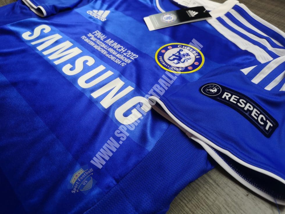 Retro Chelsea Home 2011-12 Champion Uefa Champion League With Patches_04