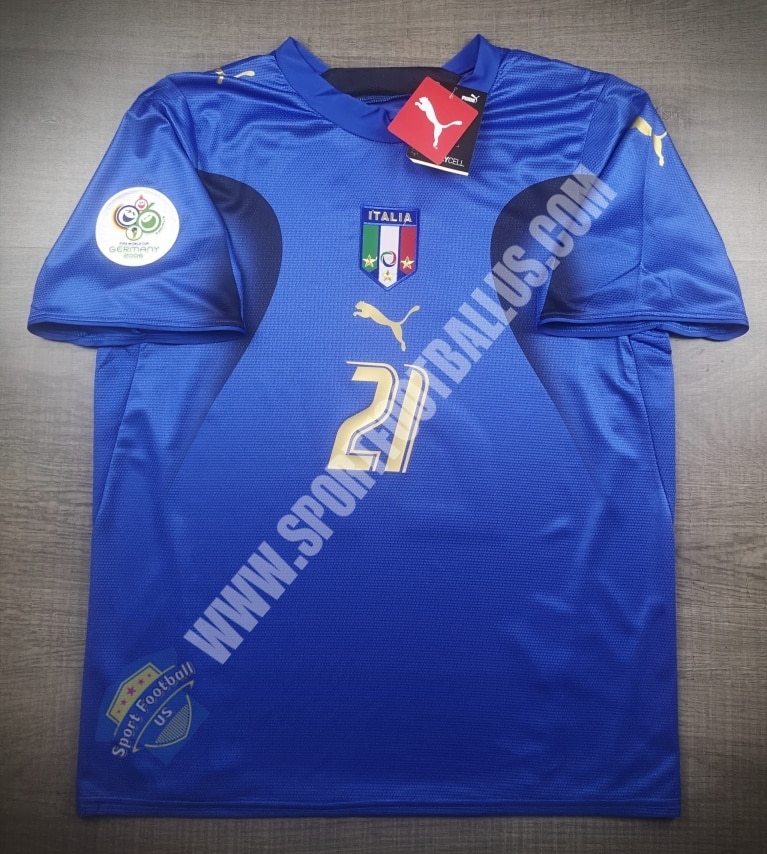 Retro Italy Home Champ Worldcup 2006 21 PIRLO_01