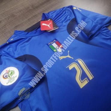 Retro Italy Home Champ Worldcup 2006 21 PIRLO_02