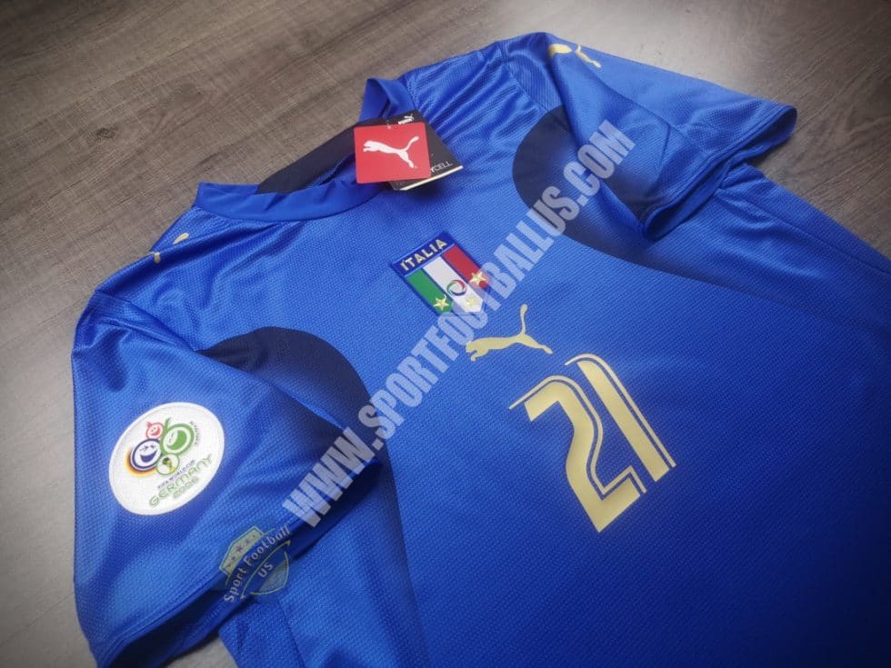Retro Italy Home Champ Worldcup 2006 21 PIRLO_02