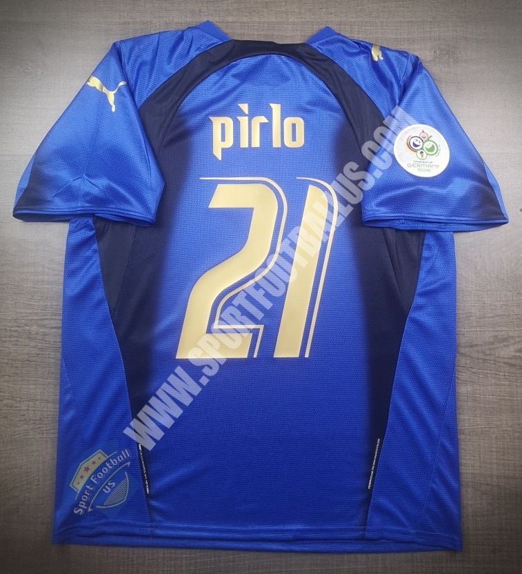Retro Italy Home Champ Worldcup 2006 21 PIRLO_05