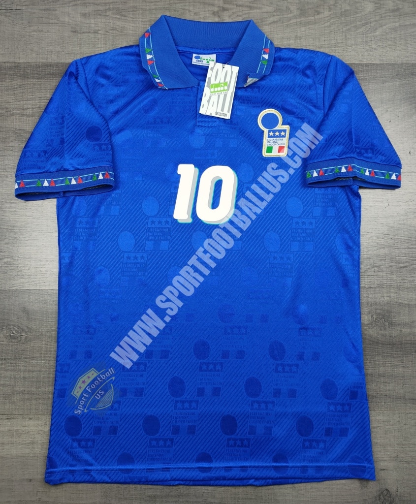 Retro Italy Home FIFA Worldcup 1994 10 BAGGIO_01