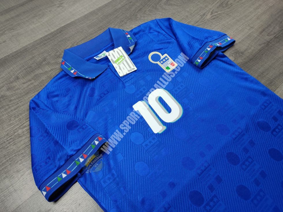 Retro Italy Home FIFA Worldcup 1994 10 BAGGIO_02