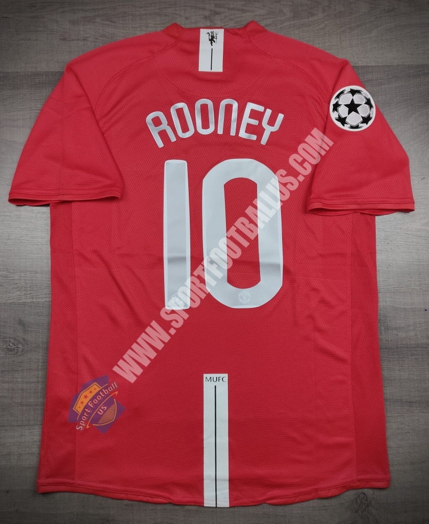 Retro Manchester United Home 2007-08 Final Moscow 10 ROONEY_01