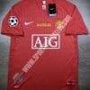 Retro Manchester United Home 2007-08 Final Moscow With Patch_01