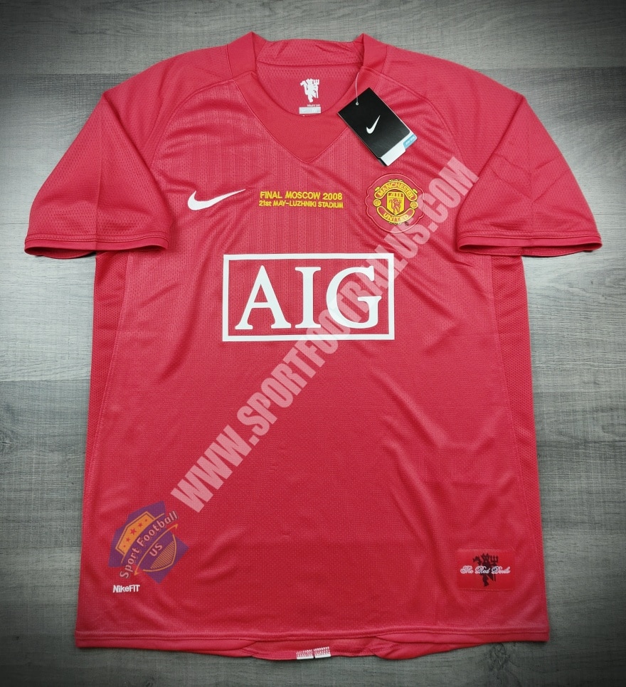 Retro Manchester United Home 2007-08 Final Moscow_01